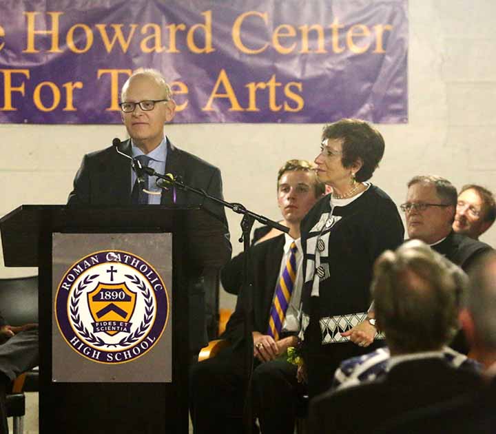 Roman Catholic High unveils new arts center